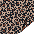 Cadeaupapier leopard beige panterprint