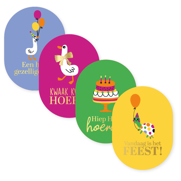 cadeausticker verjaardag