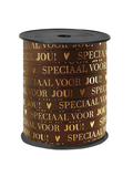 cadeaulint speciaal voor jou bruingoud