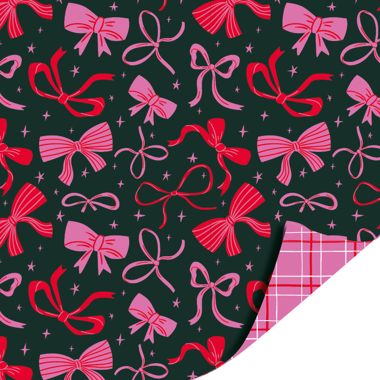 cadeaupapier christmas bows
