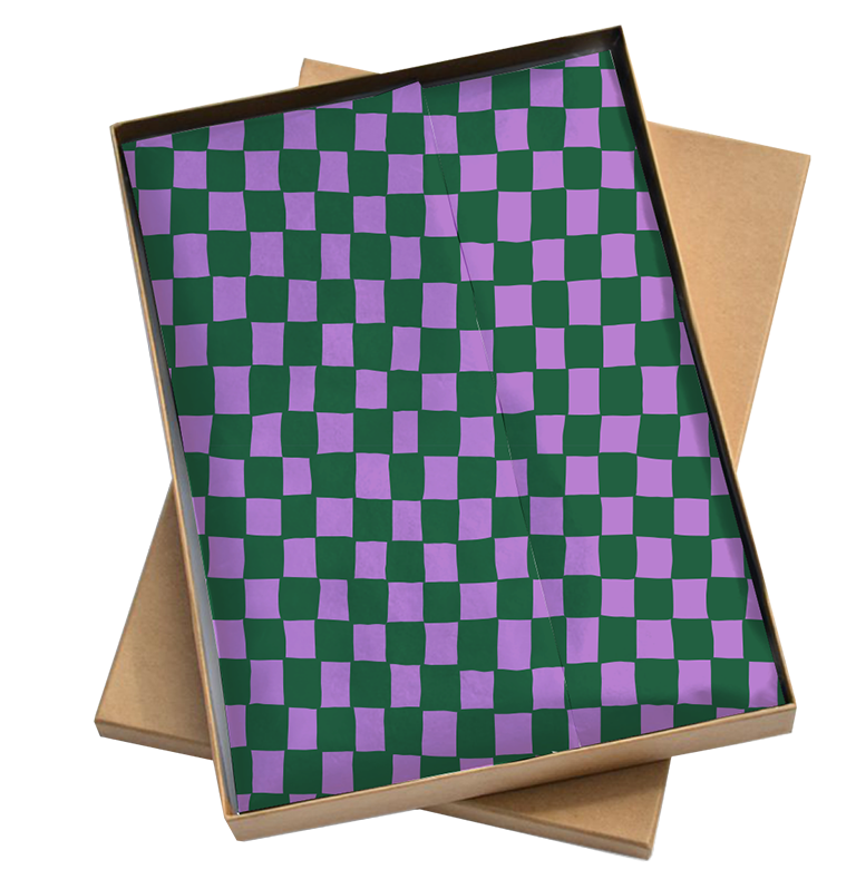 vloeipapier grid