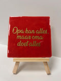 tegel opa kan alles maar oma doet alles
