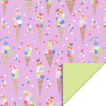 cadeaupapier Ice Confetti Pink-Lime