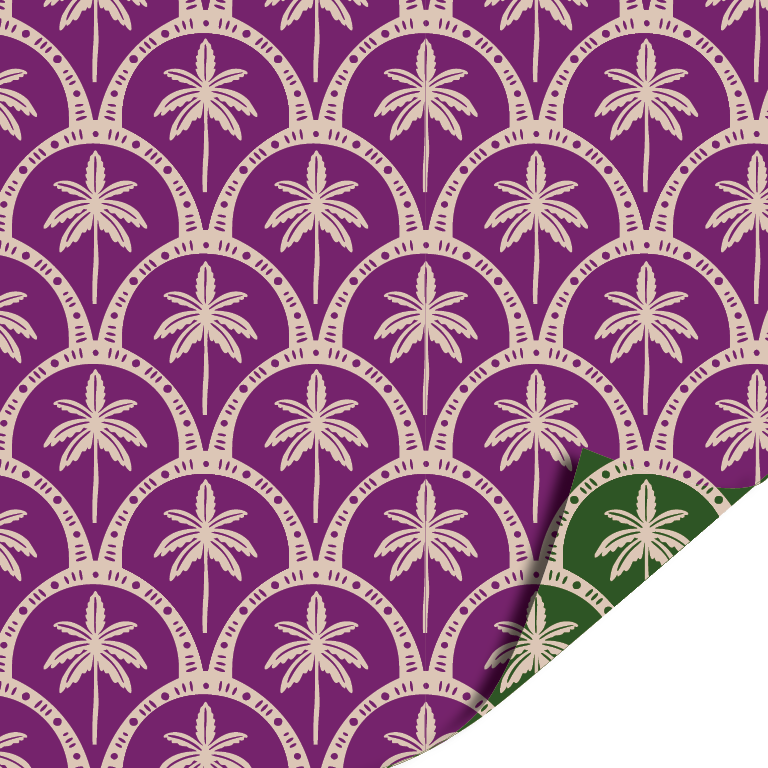 cadeaupapier tropical deco
