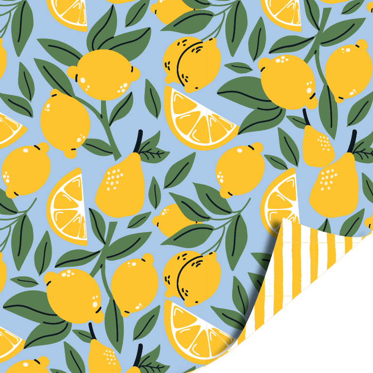 cadeaupapier lemons