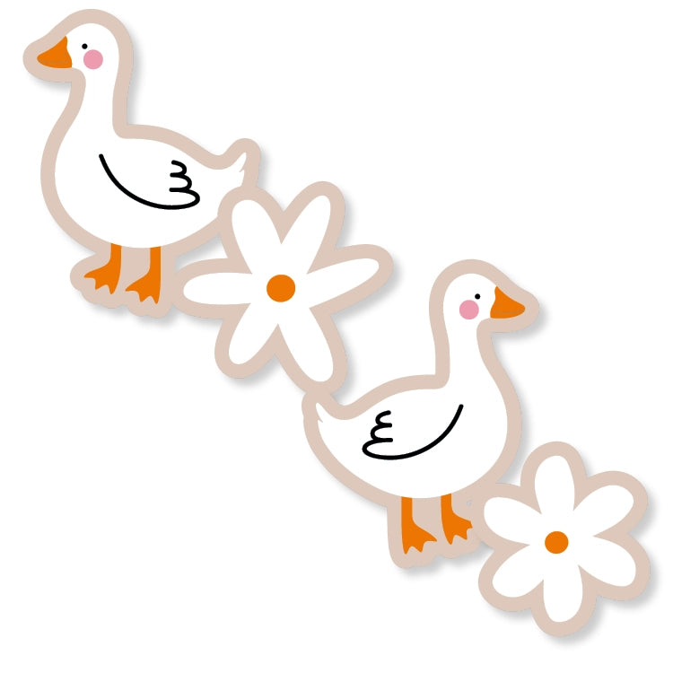 cadeausticker baby goose