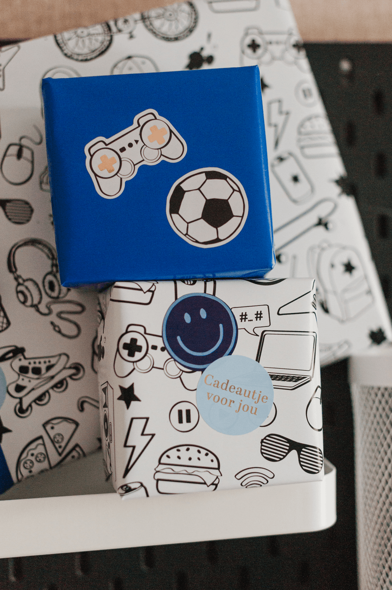 cadeaupapier jongens