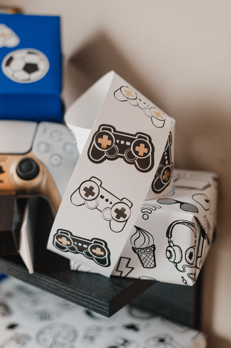 cadeausticker game console