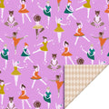 Cadeaupapier Ballet Pink - Harlequin Beige