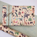 cadeaupapier Jungle Beige - Pistache