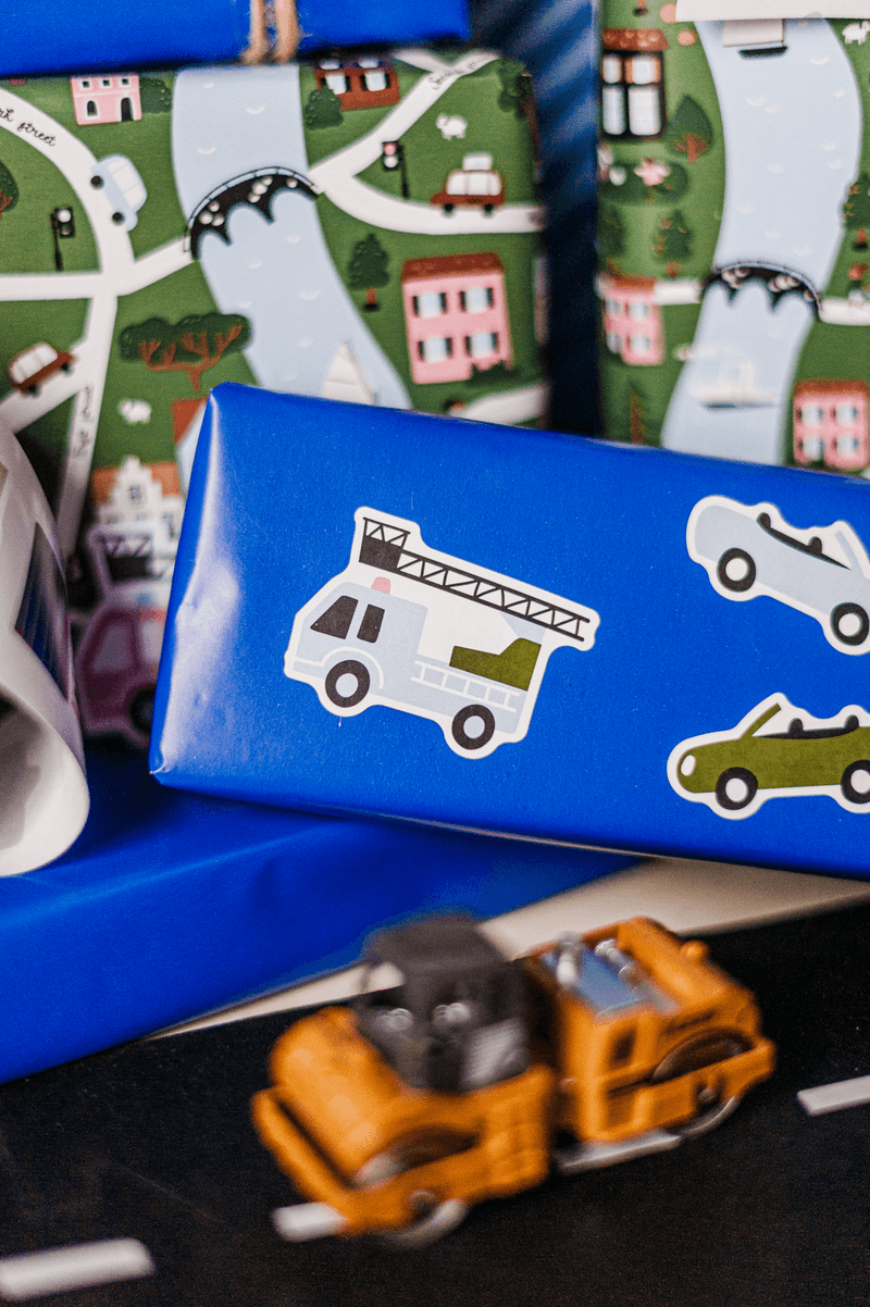 cadeaupapier little cars