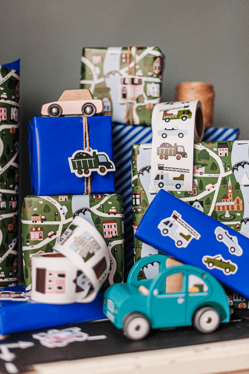 cadeaupapier my little village