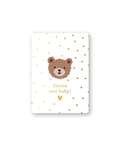 cadeaukaart hoera een baby little bear