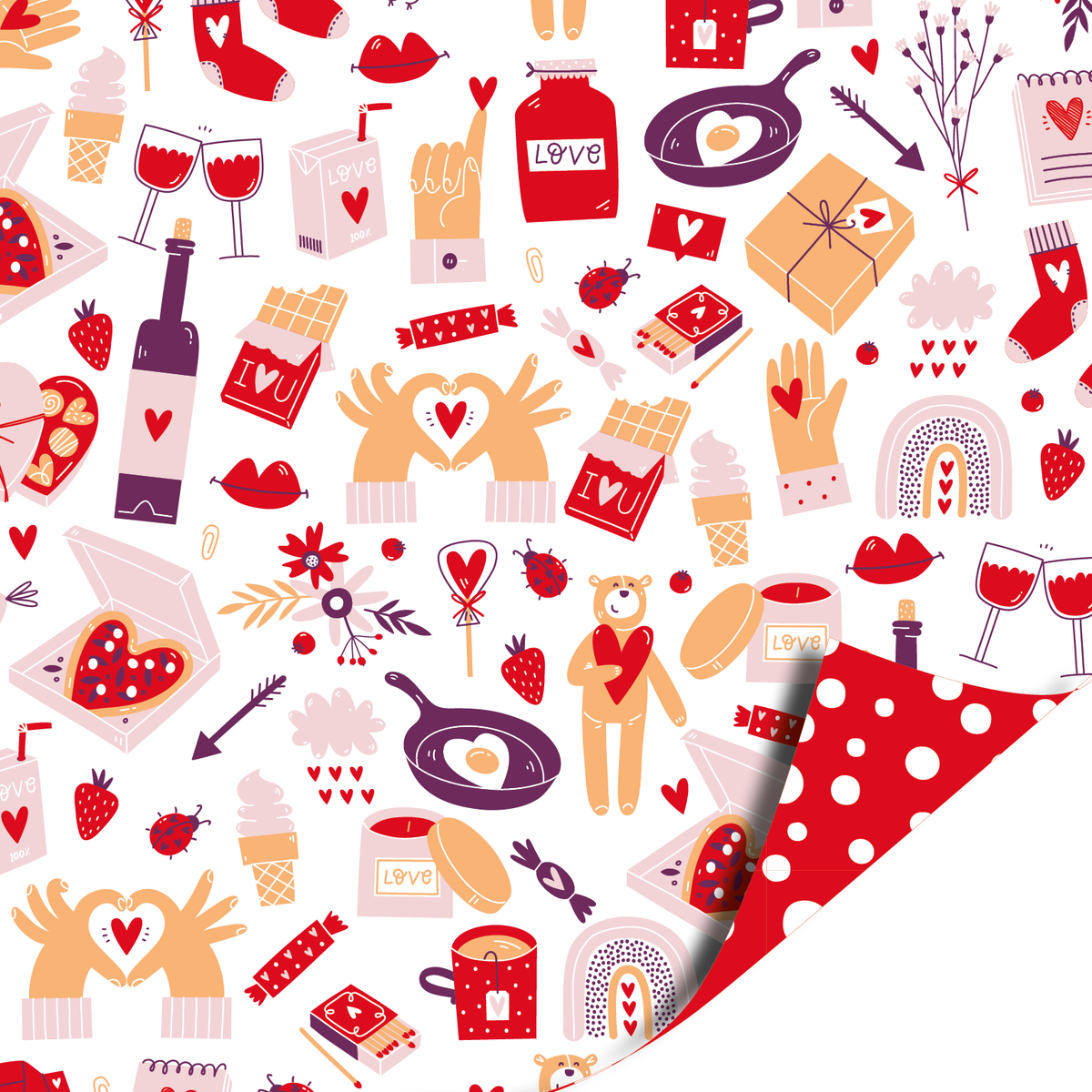 cadeaupapier love