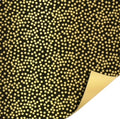 cadeaupapier minidots goud