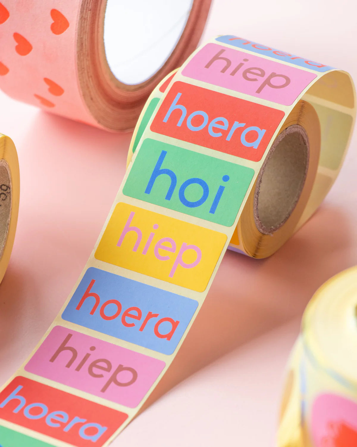 cadeausticker feest woorden