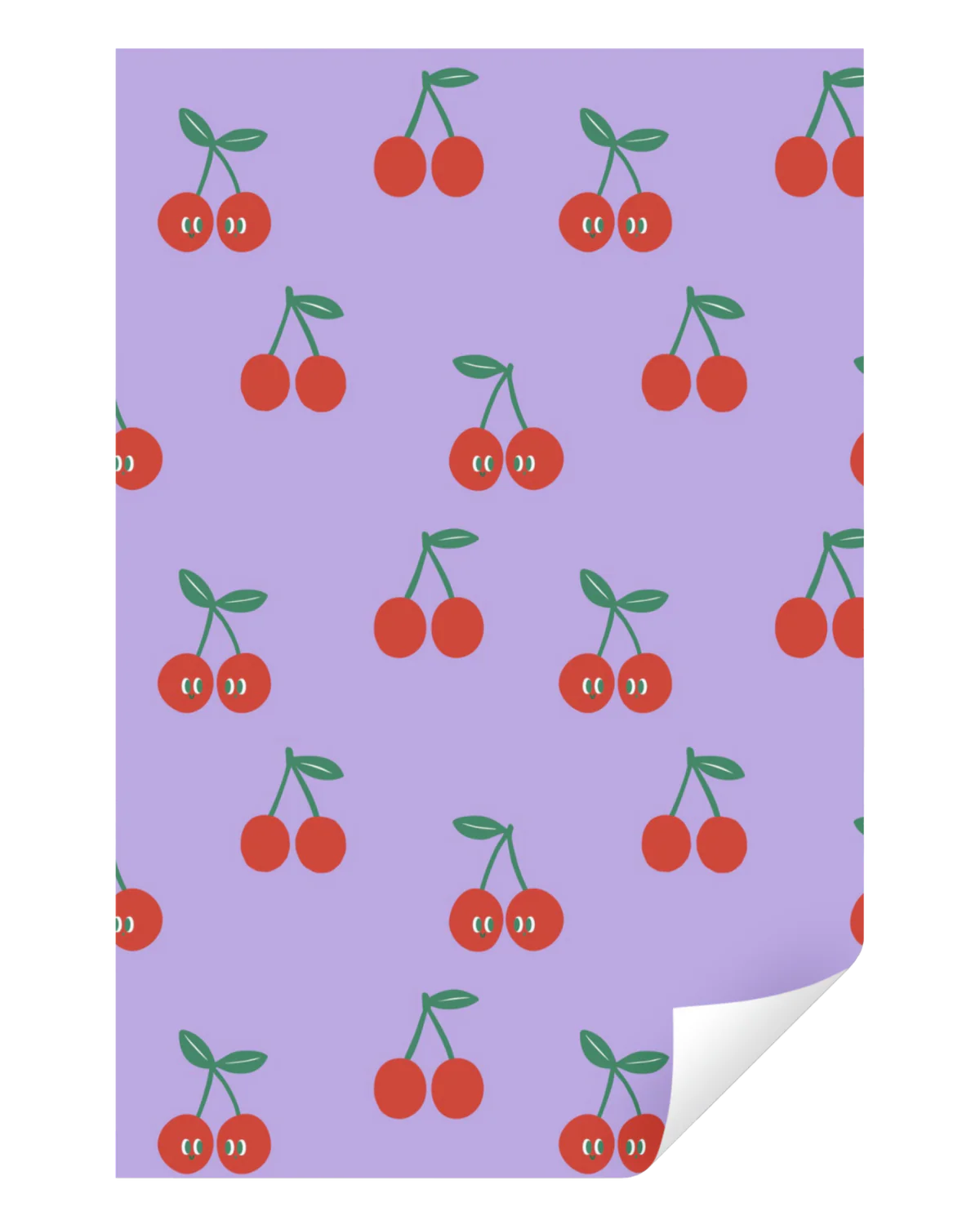 cadeaupapier cherries