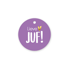 cadeaulabel lieve juf