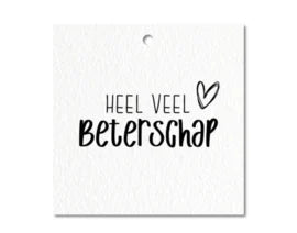 cadeaulabel heel veel beterschap
