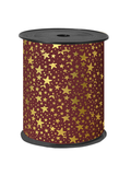 cadeaulint stars burgundy goud