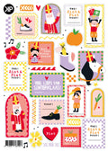 stickervel sinterklaasfeest