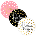 cadeausticker pieten kusjes