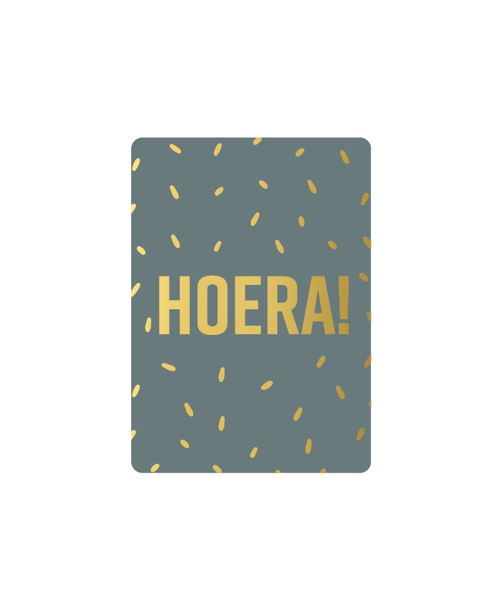 cadeaukaart hoera!