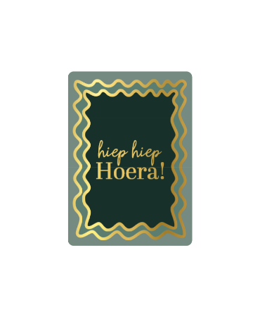 cadeaukaart hiep hiep hoera!