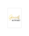 cadeaukaart geniet ervan!