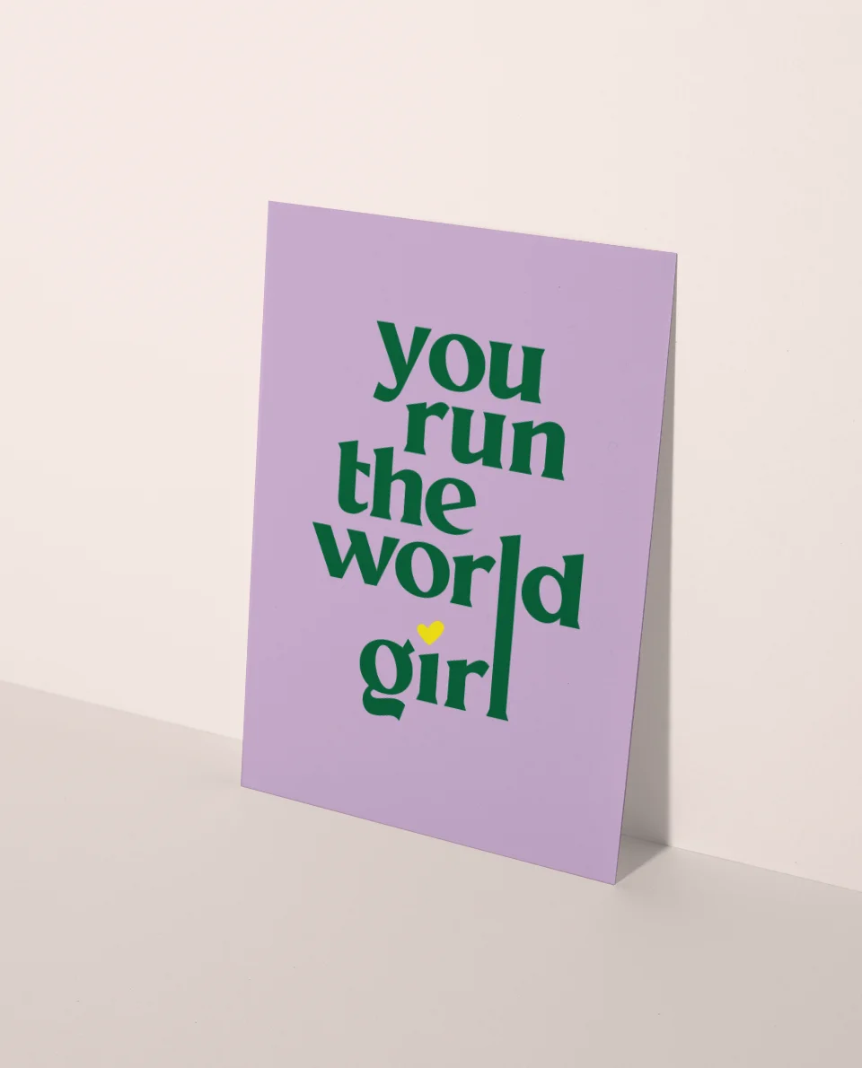 kaart you run the world girl