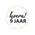 hoera 9 jaar