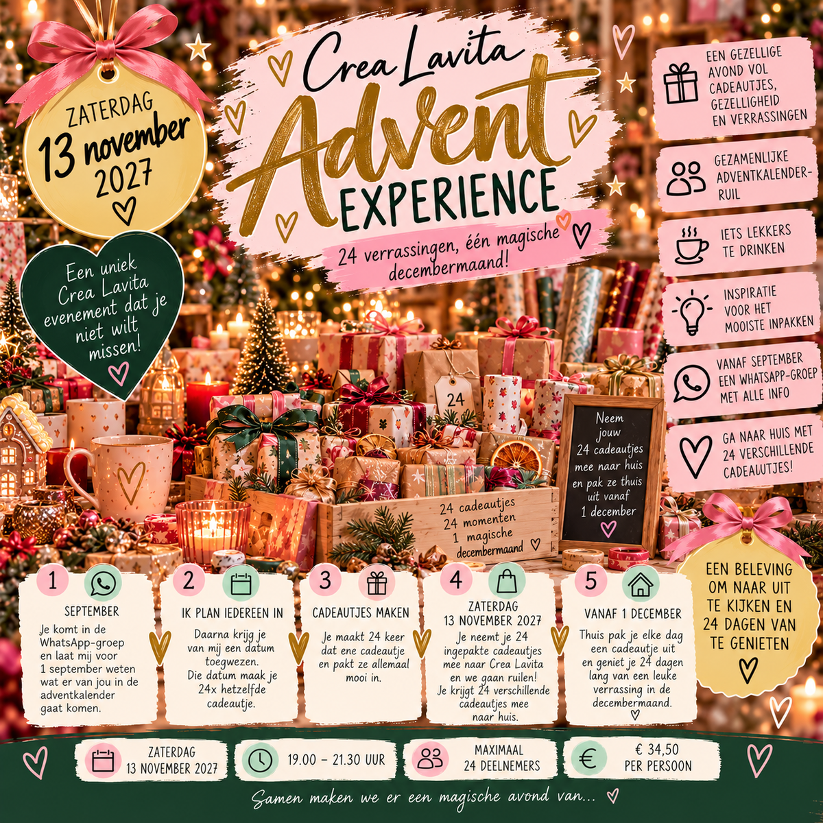 Crea Lavita Advent Experience 🎄🎁
