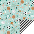 Cadeaupapier; Sports - 70x300cm
