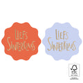 Cadeausticker; Liefs Sinterklaas - 10x