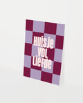 Kaart; Huisje vol liefde